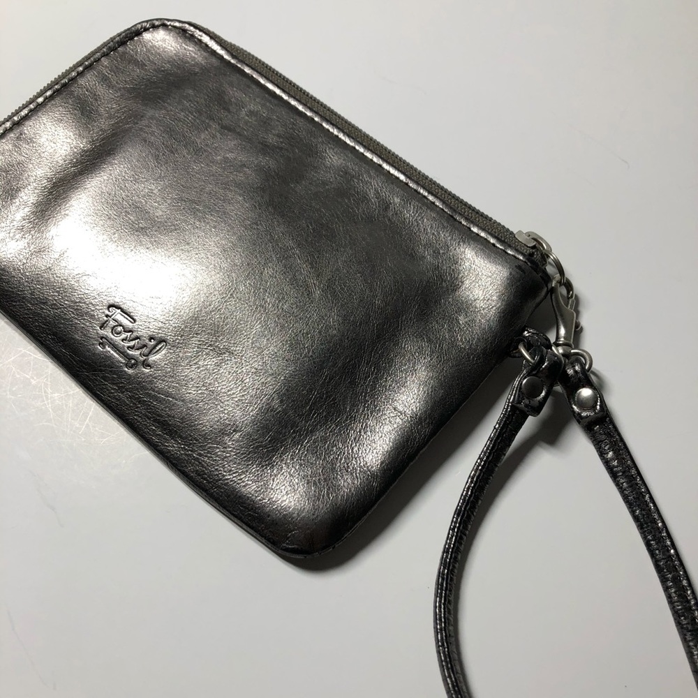 Fossil Leather Wristlet